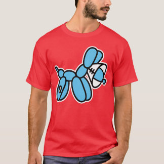 Rollig ballongdjur ballongkonstnär veterinär kvinn t shirt