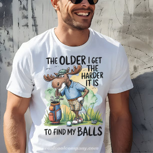 Rollig golf t-shirt - Blir svårare att hitta mina
