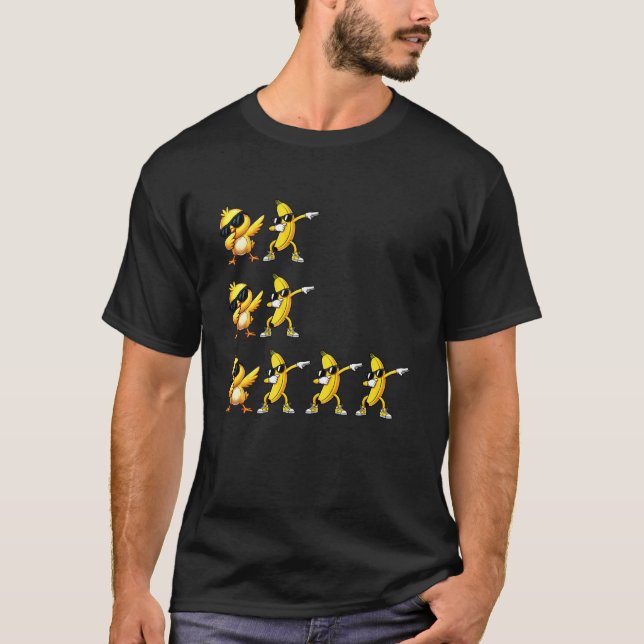 Rollig Kyckling Banan T Shirt (Framsida)