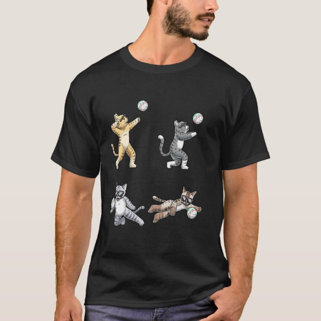Rollig nävens kattsport t shirt (Framsida)