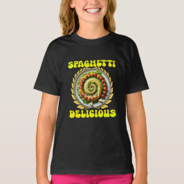 rollig spagetti utsökt citat design t shirt