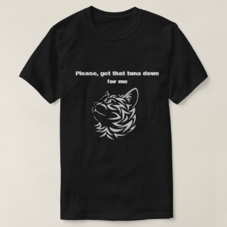 Rollig Tribal Katt Tuna Citat T-Shirt