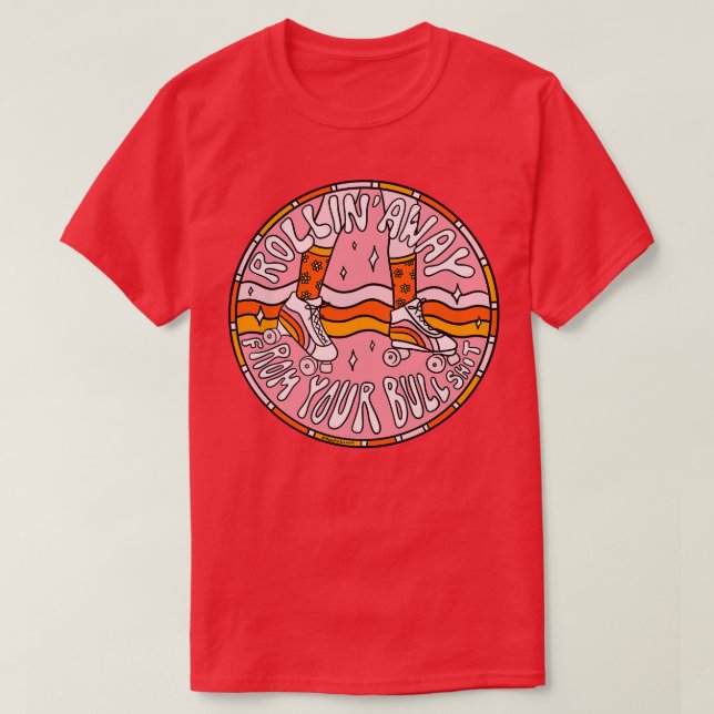 Rollin Away T Shirt (Design framsida)