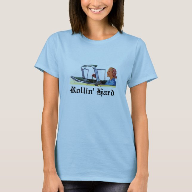 Rollin hårt t-shirt (Framsida)