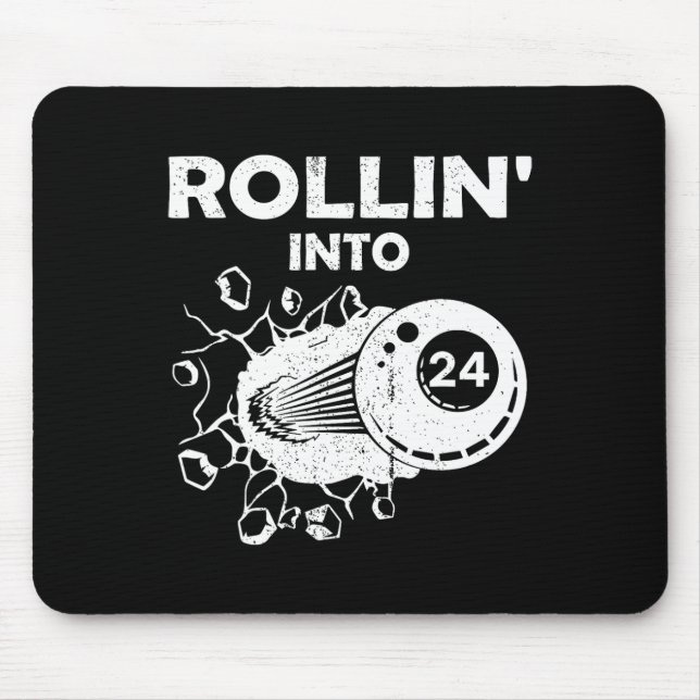 Rollin i 24 miljarder 24:e födelsedagseftermiddage musmatta (Framsidan)