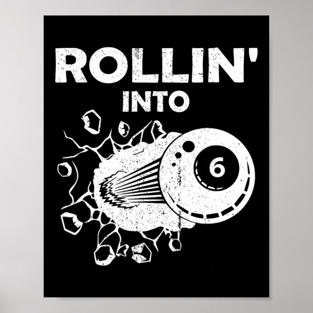 Rollin i 6 miljardard 6e-födelsedagslflaming Billi Poster (Framsidan)