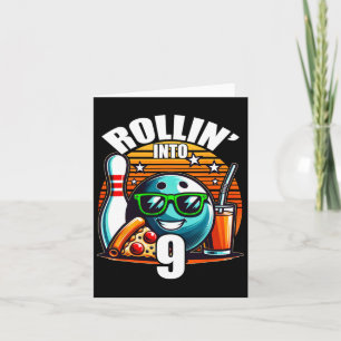 Rollin i 9 Födelsedagsfest för tarmtömning Nittond Kort