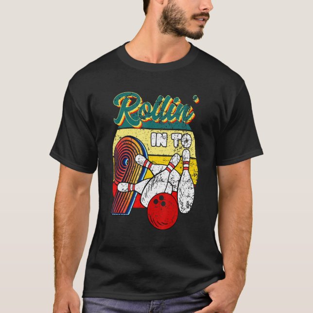Rollin i 9 Födelsedagsfest för tarmtömning Nittond T Shirt (Framsida)