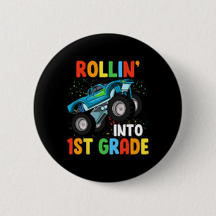 Rollin i första Klass-månen Lastbil 100-dagen Knapp