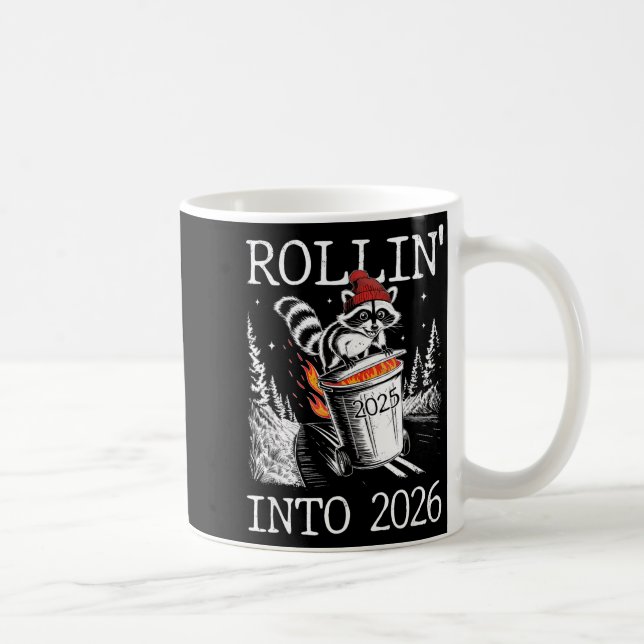 Rollin' Into 2026  Kaffemugg (Höger)
