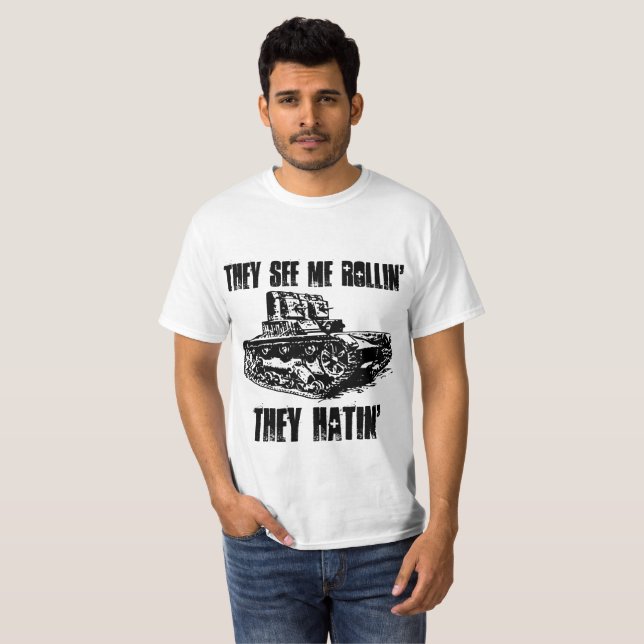 Rollin tankskjorta t-shirt (Hel framsida)
