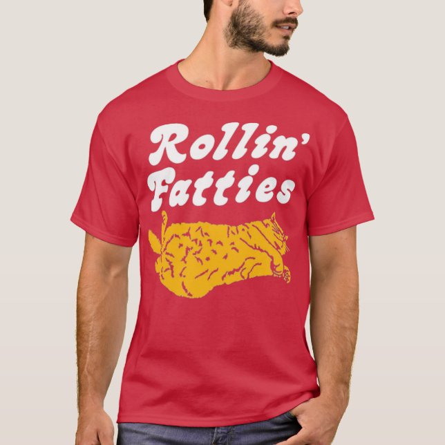 Rollin'Fatties T Shirt (Framsida)