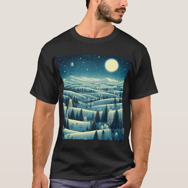 Rolling Backe of Winter T Shirt (Framsida)