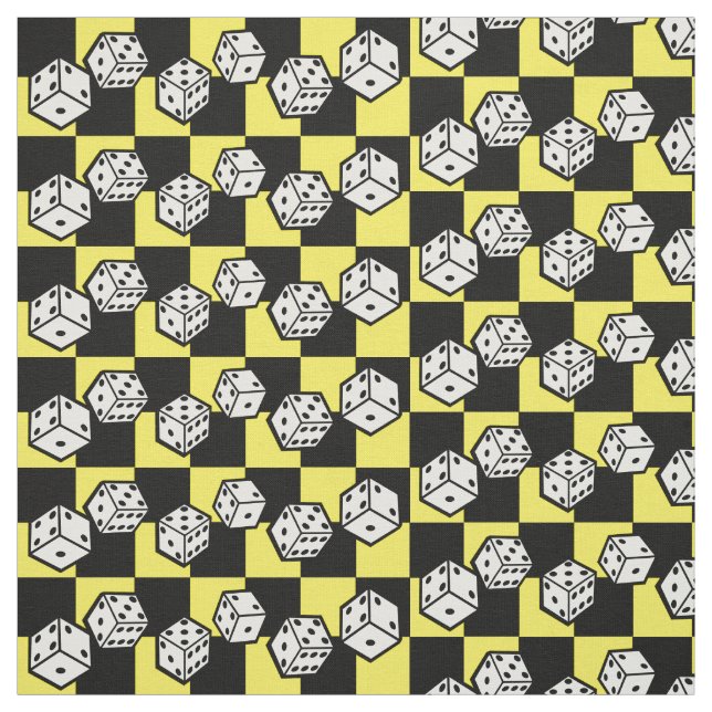 Rolling Dice for Board Games, Vegas, Bunco quilts Tyg (Provkarta)