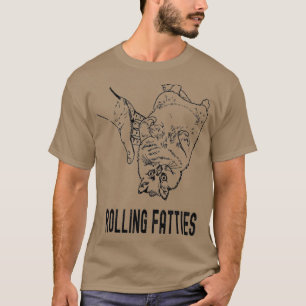 Rolling Fatties Cat - 1 T Shirt