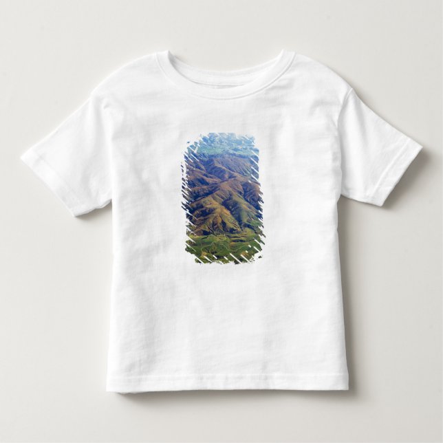 Rolling Hills i den Southland regionen av Tee Shirt (Framsida)