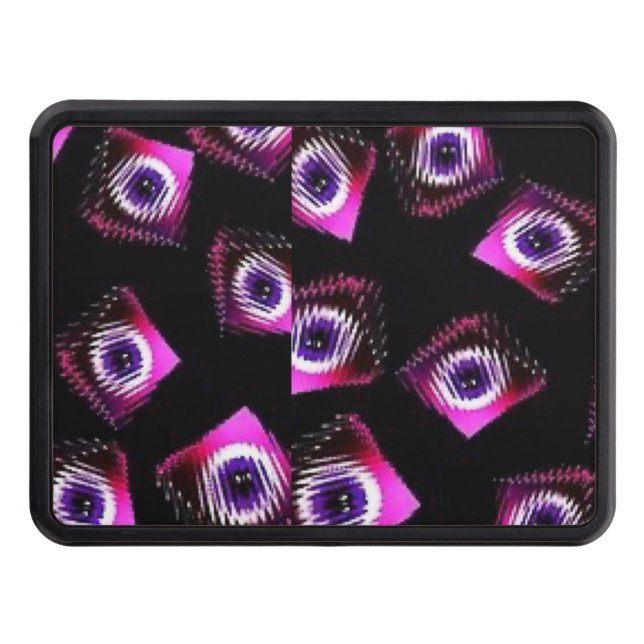 Rolling Öga, 2-Inch Receiver, Trailer Hitch Cover Dragkroksskydd (Framsidan)