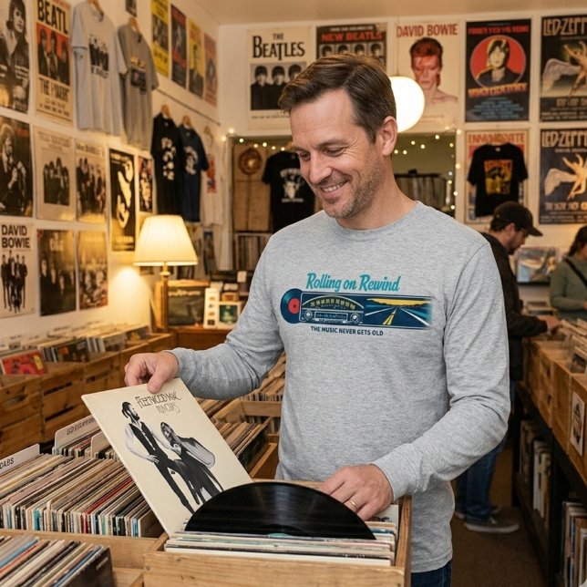 Rolling on Rewind T Shirt (Skapare uppladdad)