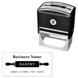 Rolling PIN-kod för bakverk Självfärgande Stämpel