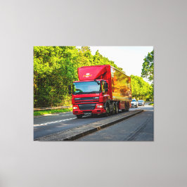 Rolling Red through Hereford Canvastryck