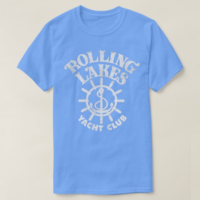 Rolling Sjöar Yacht Klubb T Shirt (Design framsida)