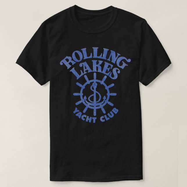 Rolling Sjöar Yacht Klubb T Shirt (Design framsida)