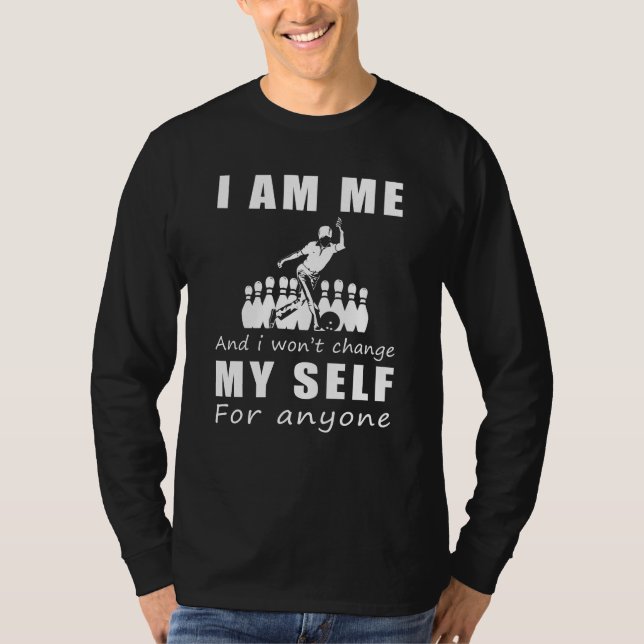 Rolling Strejkas with Authentication: Bowling Me U T Shirt (Framsida)