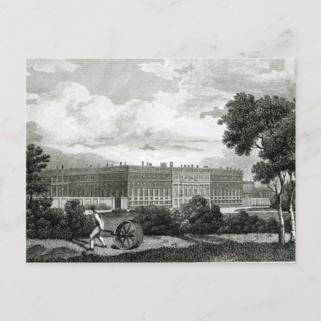 Rolling the Lawns at Hampton Court Palace Vykort (Framsida)