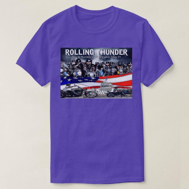 Rolling Thunder T Shirt (Design framsida)