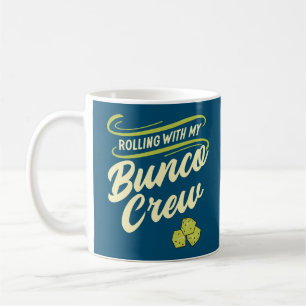Rolling with My Bunco Crew Kaffemugg