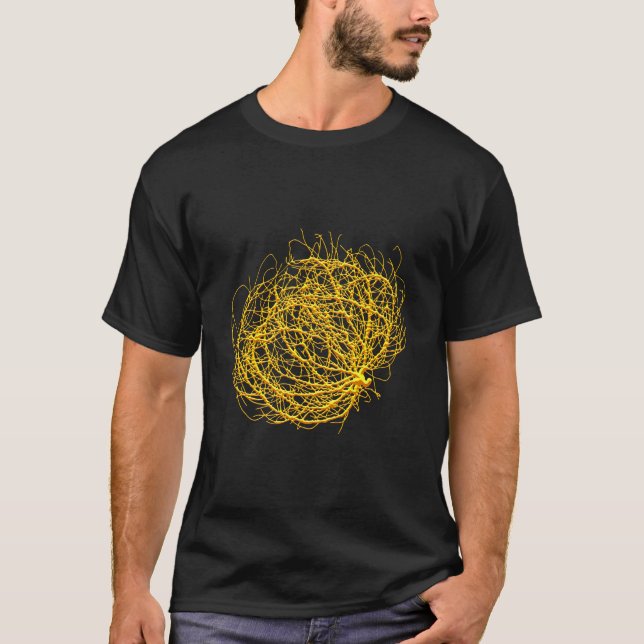 RollinGolden Tumbleweed Plant Original Art T Shirt (Framsida)