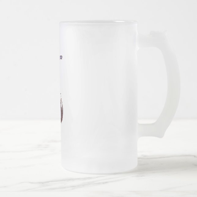 rollinmugg frostat ölglas (Höger)