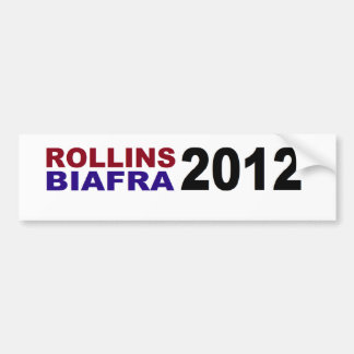ROLLINS/BIAFRA i 2012 Bildekal