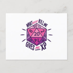 Rolllekande Dice Vykort