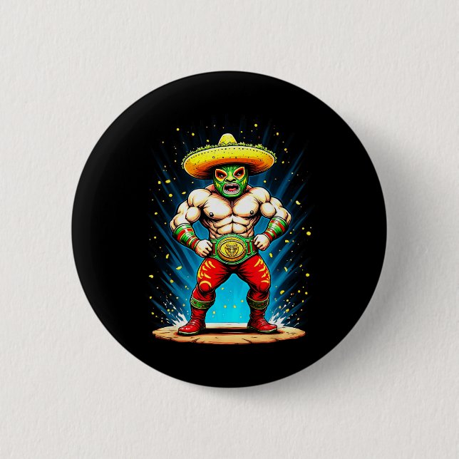 Rollling Taco Cinco De Mayo Firande Rollling  Knapp (Framsida)