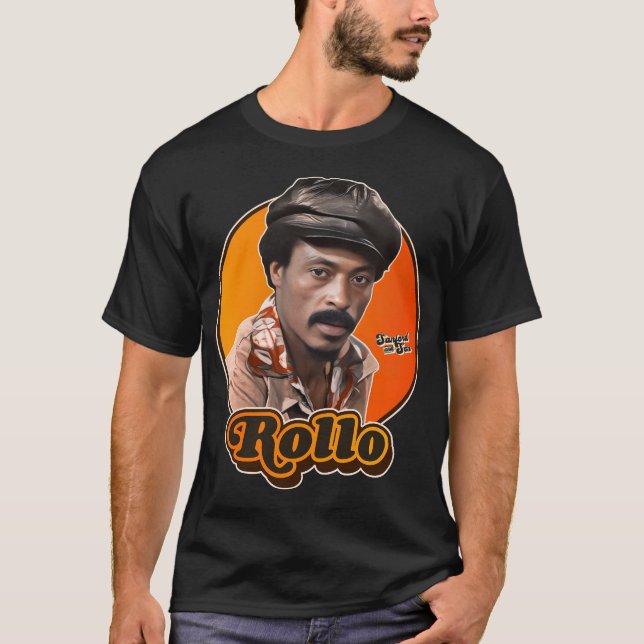 Rollo - Sanford och Son Retro 70s Sitcom T Shirt (Framsida)