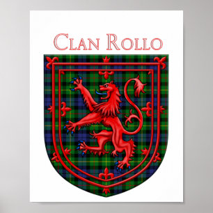 Rollo Tartan Scottish Play Lejon Rampant Poster