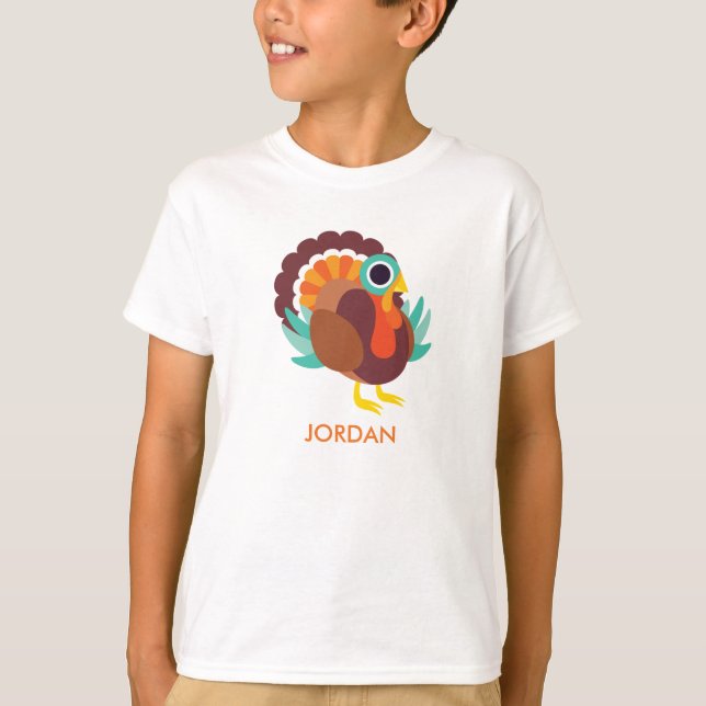 Rollo the Turkey T-shirt (Framsida)
