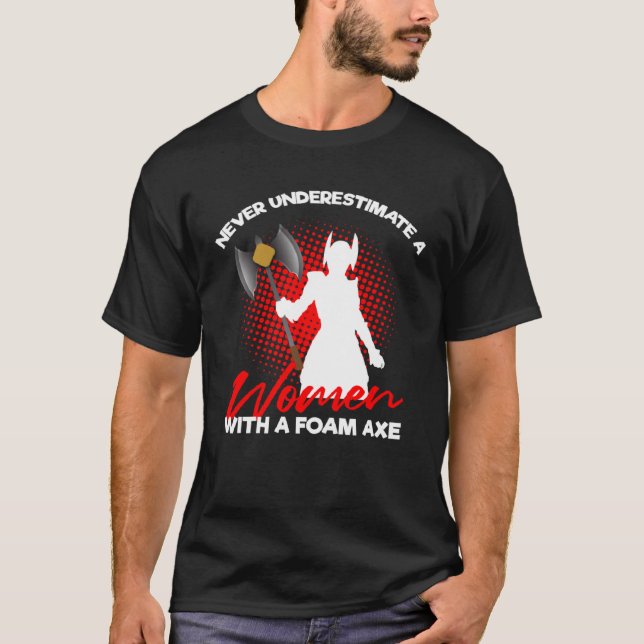 Rollspela upp offert för Larper och Larp 4 T Shirt (Framsida)