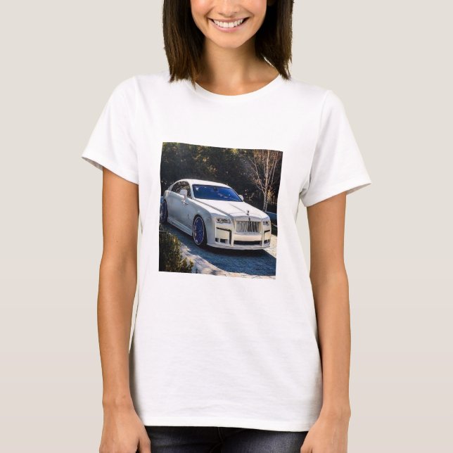 Rollsroyce Car T Shirt (Framsida)