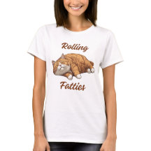 Rollties Cat Shirt, Funny Cat