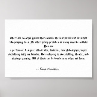 Rolluppspelningen är unik poster