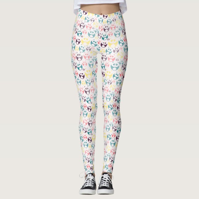 Rolly Polly Pandas Leggings (Framsida)