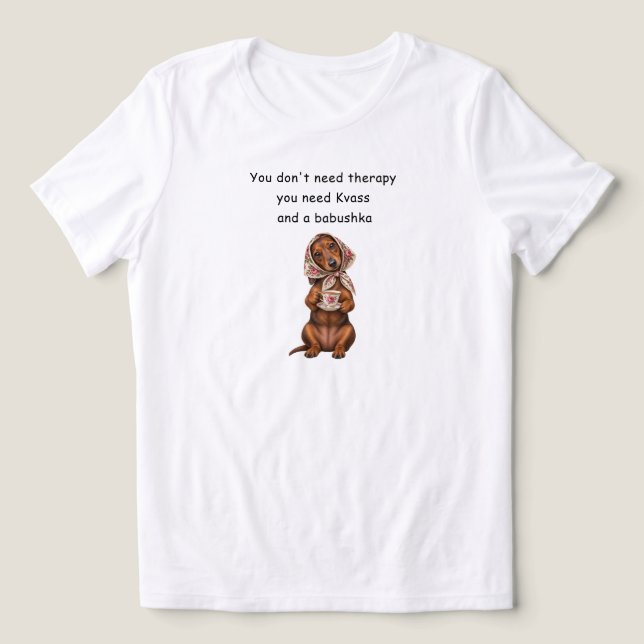 Rolsk rysk humor t shirt (Design Framsida)