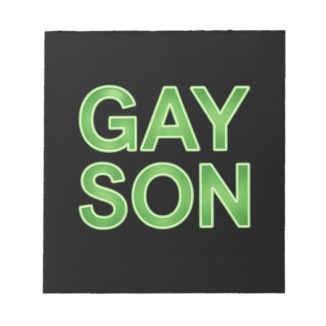 Rolson rolig HBTQ stolthet Anteckningsblock (Framsida)