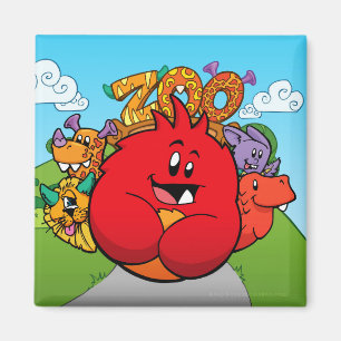 Roly-Poly gigantisk "Zoo" magnet