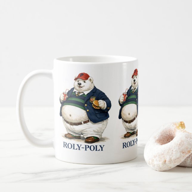 Roly Poly Mug Kaffemugg (Med munk)