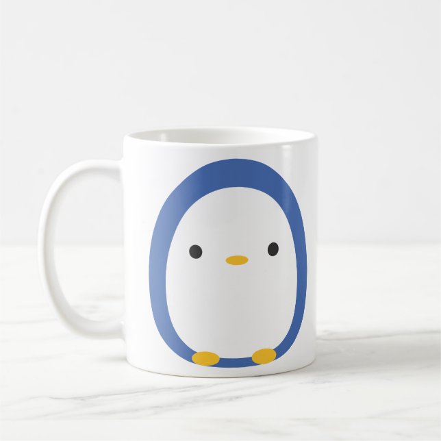 Roly Poly pingvin Kaffemugg (Vänster)