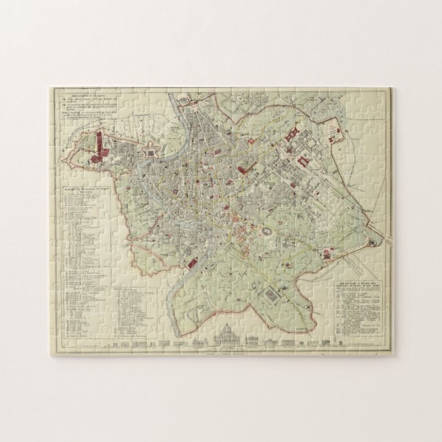 Rom 4 pussel (Horisontell)