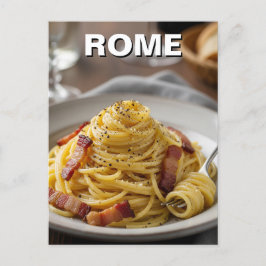 Rom Carbonara Italien Travel Vykort